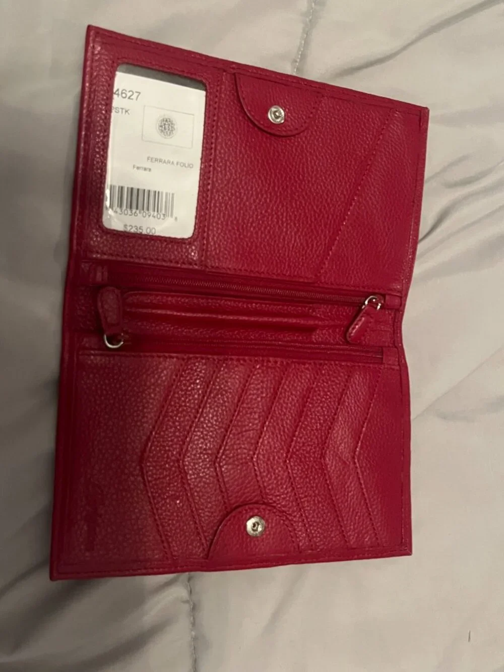 Ferrara Folio Wallet New with Tag